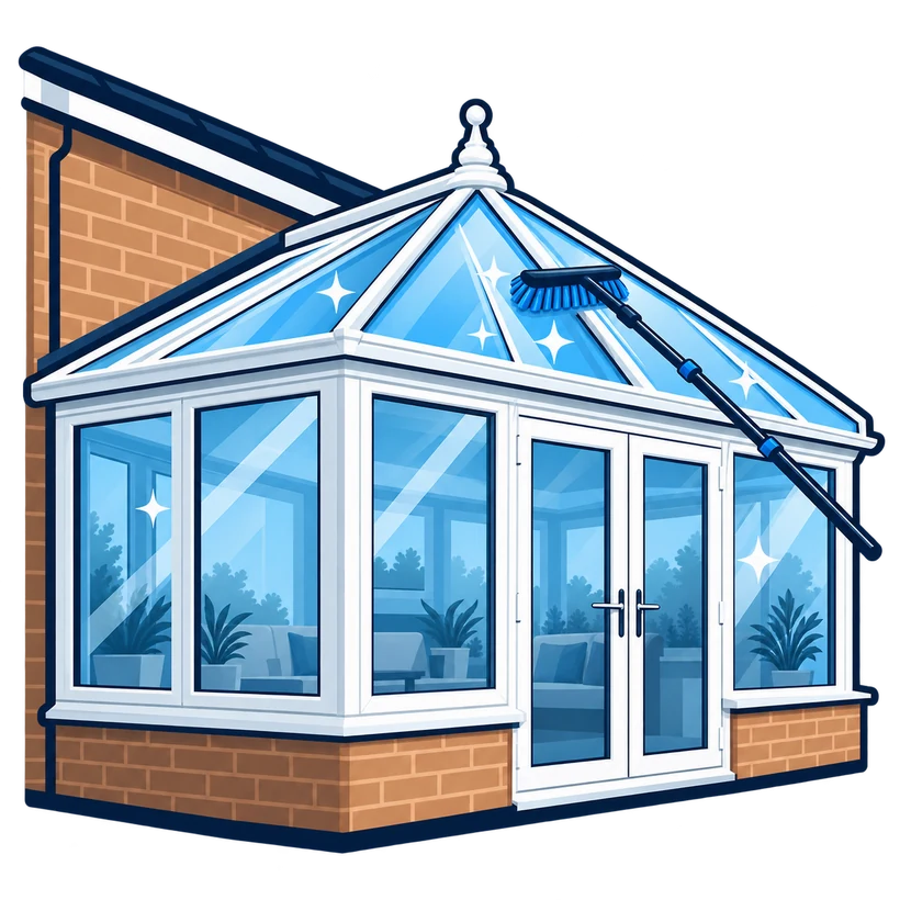 Professional conservatory exterior cleaning